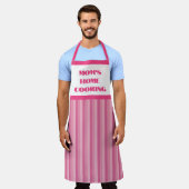 Grand tablier de Cuisine à domicile de maman rose (Porté)