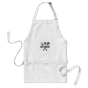 Grand tablier de cuisine pour cuisines et barbecue