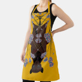 Grand tablier de moutarde de renard volant (Insitu)