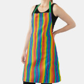 Grand tablier rétro Rainbows (Insitu)