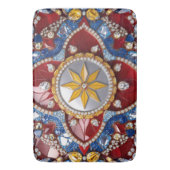 Grand tapis de bain aux couleurs colombiennes (devant Vertical)