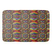 Grand tapis de bain avec couleurs LGBTQ (Devant)