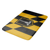 Grand tapis de bain avec drapeau Baltimore (Angle)