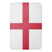 Grand tapis de bain avec drapeau d'Angleterre (devant Vertical)