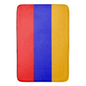 Grand tapis de bain avec drapeau d'Arménie (devant Vertical)