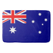 Grand tapis de bain avec drapeau d'Australie (Devant)