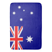 Grand tapis de bain avec drapeau d'Australie (devant Vertical)