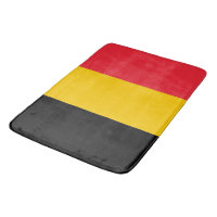 Grand tapis de bain avec drapeau de Belgique