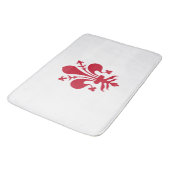 Grand tapis de bain avec drapeau de Florence (Angle)