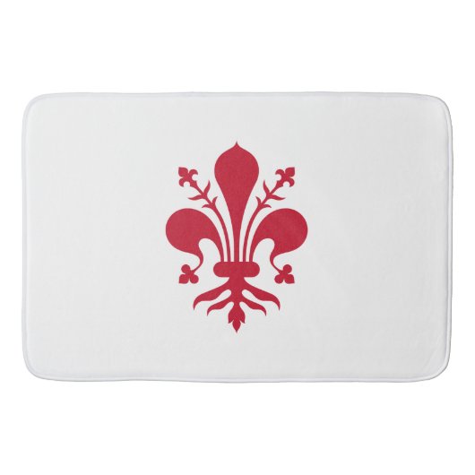 Grand tapis de bain avec drapeau de Florence (Devant)