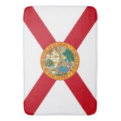 Grand tapis de bain avec drapeau de Floride, USA (devant Vertical)
