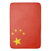 Grand tapis de bain avec drapeau de la Chine (devant Vertical)