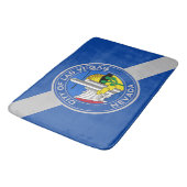 Grand tapis de bain avec drapeau de Las Vegas (Angle)