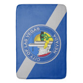 Grand tapis de bain avec drapeau de Las Vegas (devant Vertical)