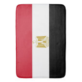 Grand tapis de bain avec drapeau d'Egypte (devant Vertical)