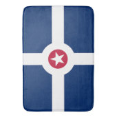Grand tapis de bain avec drapeau d'Indianapolis (devant Vertical)