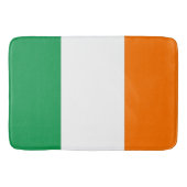 Grand tapis de bain avec drapeau d'Irlande (Devant)