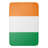 Grand tapis de bain avec drapeau d'Irlande (devant Vertical)