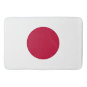 Grand tapis de bain avec drapeau du Japon (Devant)