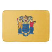 Grand tapis de bain avec drapeau du New Jersey, US (Devant)