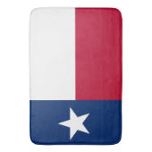 Grand tapis de bain avec drapeau du Texas, USA (devant Vertical)