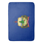 Grand tapis de bain avec drapeau du Vermont, USA (devant Vertical)