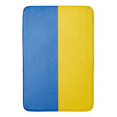 Grand tapis de bain avec drapeau d'Ukraine (devant Vertical)