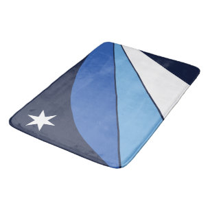 Grand tapis de bain avec le drapeau de Columbia, S