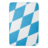 Grand tapis de bain avec le drapeau de la Bavière, (devant Vertical)