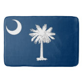 Grand tapis de bain avec le drapeau de la Caroline (Devant)