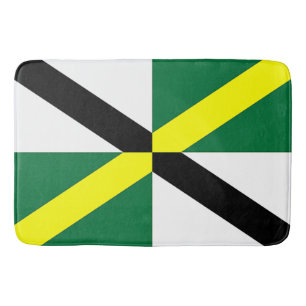 Grand tapis de bain avec le drapeau de Monterey