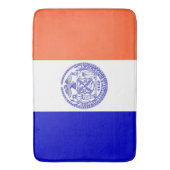 Grand tapis de bain avec le drapeau de New York, U (devant Vertical)