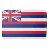 Grand tapis de bain avec le drapeau d'Hawaii, USA (Devant)