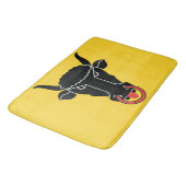 Grand tapis de bain avec le drapeau du Canton d'Ur (Angle)