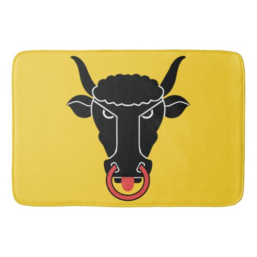 Grand tapis de bain avec le drapeau du Canton d'Ur (Devant)