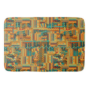 Grand tapis de bain ethnique