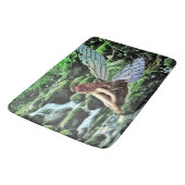 Grand tapis de bain mystique de forêt de féerie (Angle)