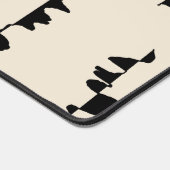 Grand Tapis de Bureau  "Abstrait Dual Face" (Coin)