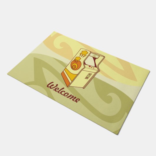 Grand tapis de console de jeu d'arcade (Incliné)