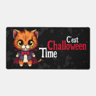 Grand Tapis de souris | ChaLLoWeen Minou Time