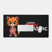 Grand Tapis de souris | Zombie Minou (Clavier et souris)