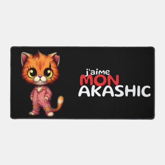 Grand Tapis de souris | Zombie Minou (Recto)