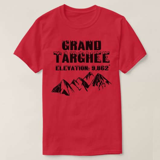 Grand Targhee 1 T-shirt (Design voorkant)