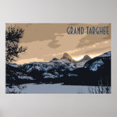 Grand Targhee Vintage Poster (Voorkant)