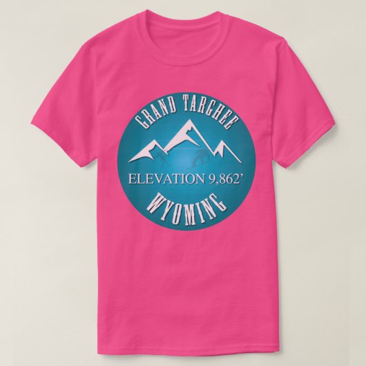 Grand Targhee Wyoming Ski Snowboard Skiing Jackosn T-shirt (Design voorkant)