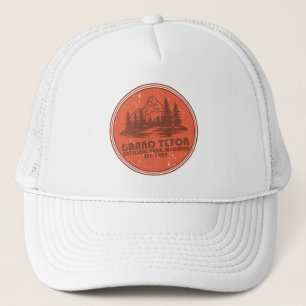 Grand Teton bergen Nationaal Park Wyoming Trucker Pet