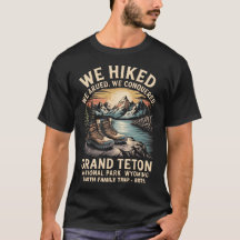 Grand Teton Family Trip Shirt – Custom Name