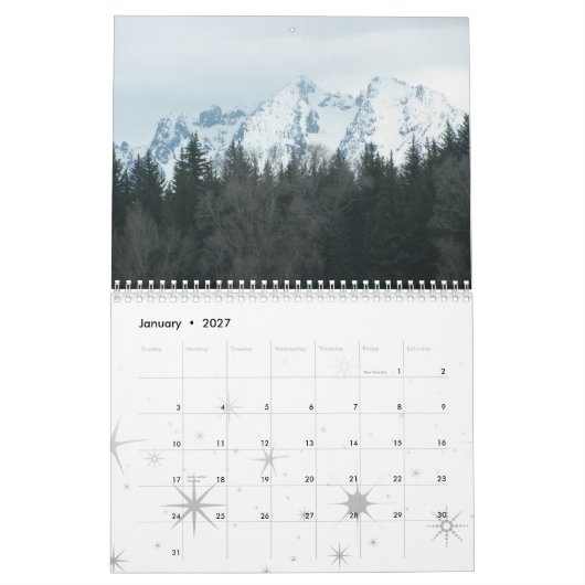 Grand Teton Mountains 2013-kalender Kalender (Jan 2027)