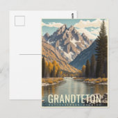 GRAND TETON NATIONAAL PARK BRIEFKAART (Voorkant / Achterkant)
