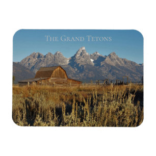 Grand Teton Nationaal Park Wyoming met Schuur Magneet